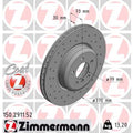 370x30mm 5x120 Front Brake Disc Rotor