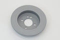 258.7mm Solid Coated Cross-Drilled Rear Brake Disc