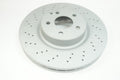 Front Axle Brake Discs Vented Perforated Coat Z 330mm x