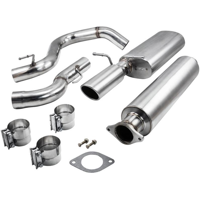 ZZP 304 Stainless Steel Cat-Back Exhaust System with