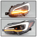 Projector Style Headlights with DRL Bar