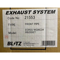 80mm Stainless Steel Front Pipe