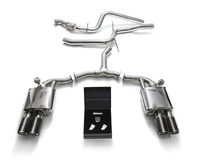 Valvetronic Cat-Back Exhaust System, Stainless Steel
