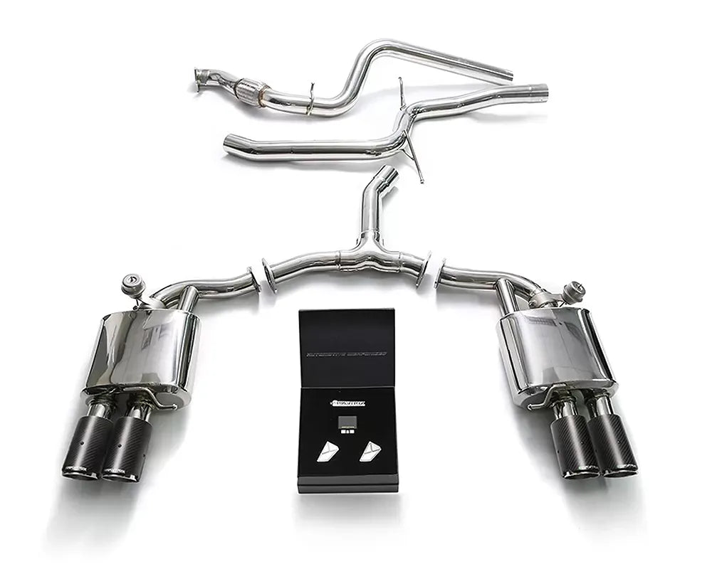 Valvetronic Cat-Back Exhaust System, Stainless Steel