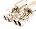 PRT Axle Back Exhaust System, Quad Round Tips
