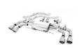 Front Pipe-back Exhaust System w/ GT100 Titanium Trims