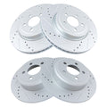 Performance Cross-Drilled and Slotted Rotor Kit