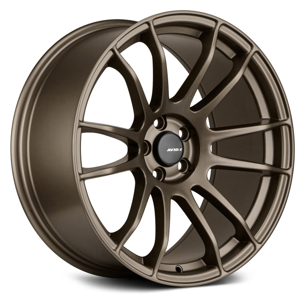 AV20 19-Inch 5x114.3 +35 Matte Black 6-Spoke Alloy Wheel