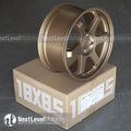 SIX-1 18x8.5 5x100 35mm Offset Matte Bronze Wheel
