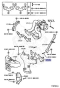 Exhaust Manifold to Head Gasket, 0.7mm Metal