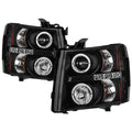 Projector Headlights w/ LED Halos