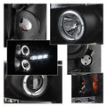 Projector Headlights w/ LED Halos
