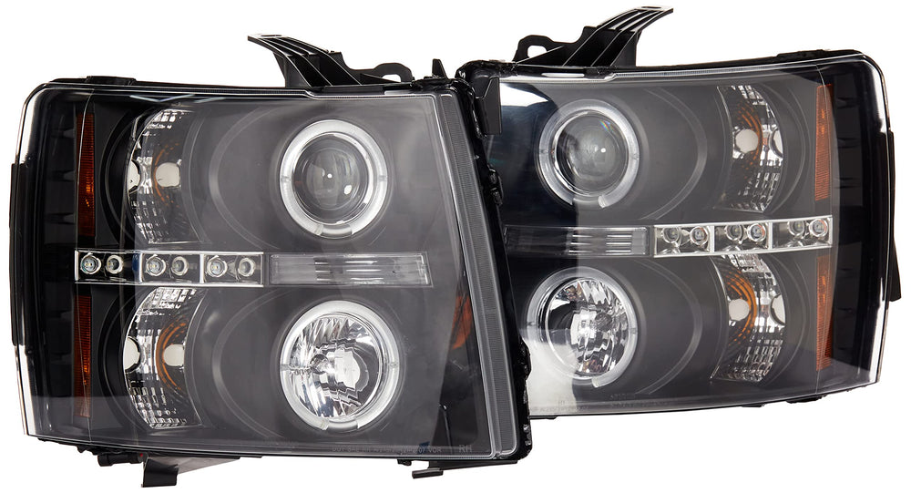 Projector Headlights w/ LED Halos
