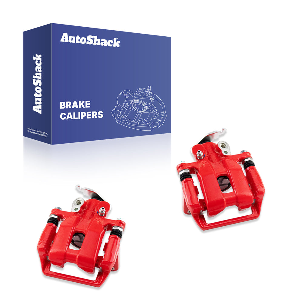 Rear Brake Caliper Set with Brackets