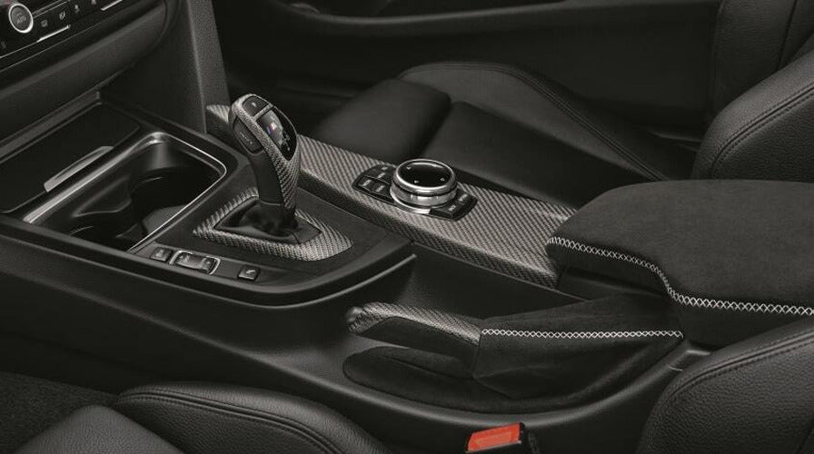 M Performance Parking Brake Handle with Alcantara Boot