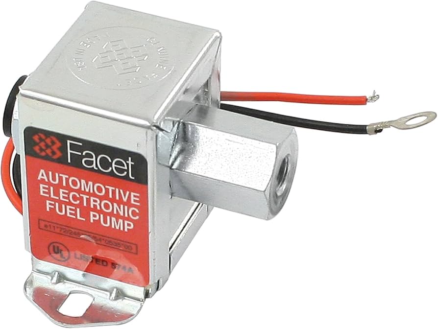 12V Electric Fuel Pump 30 GPH 3-4.5 PSI