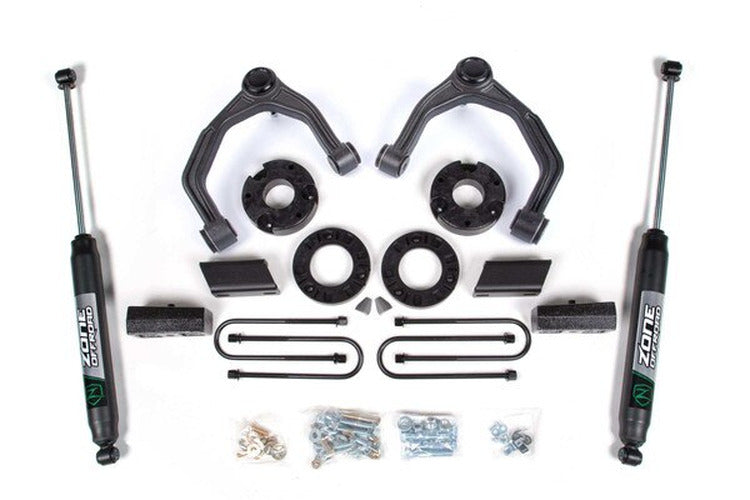 Zone Offroad 25-26 Chevy/GMC 1500 4WD 3.5in Suspension Lift Kit