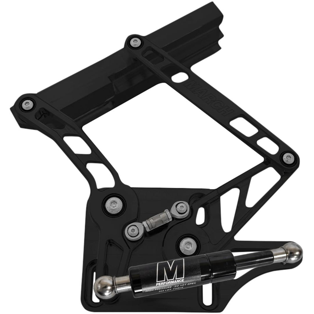 67-70 Ford Mustang Hood Hinges Black Pair