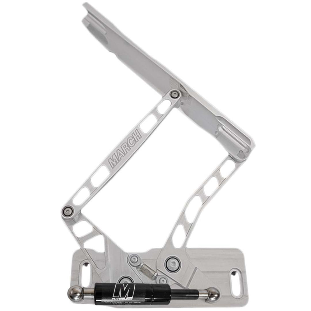 60-66 C10 Hood Hinges Polished Aluminum Pair