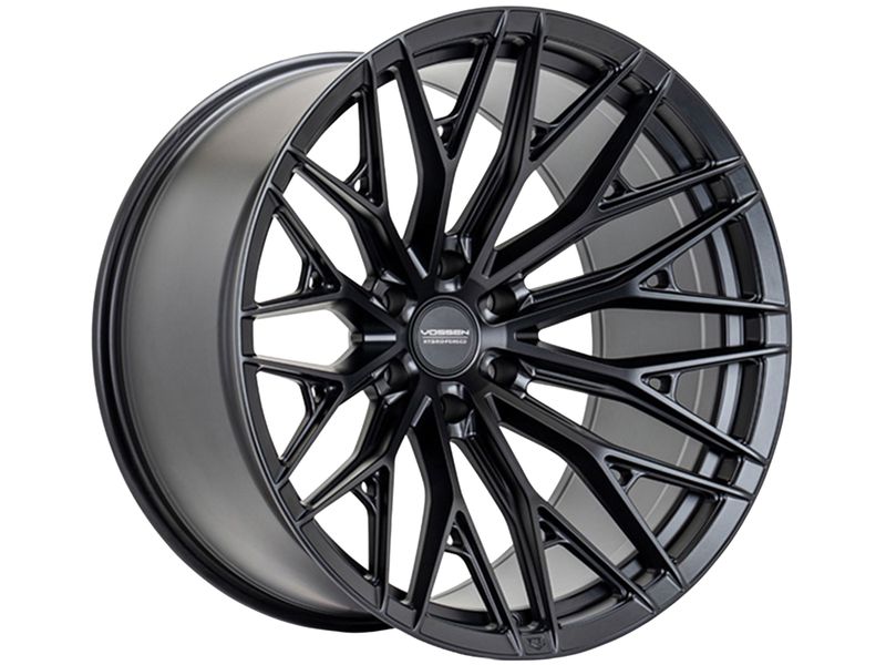 Vossen HFX-2 22x12 - 8x170 - ET44 - Ultra Deep Face - 125.1 - Satin Black Wheel