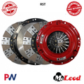 McLeod Racing RST HD Twin - For Small Diameter Flywheel - Black Ring - 1-1/8 x 26 Spline - Cable