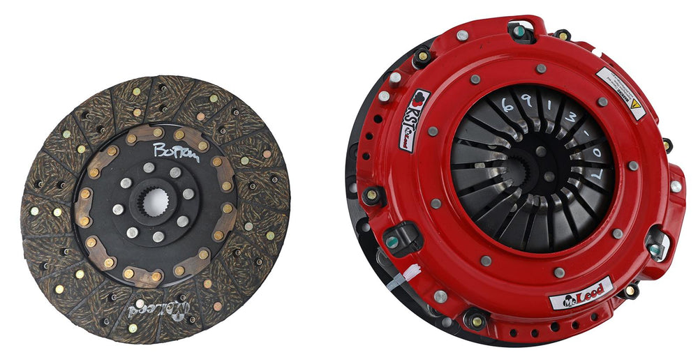 McLeod Racing RST HD Twin - For Small Diameter Flywheel - Black Ring - 1-1/8 x 26 Spline
