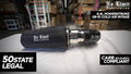 No Limit 6.4 PowerStroke Cold Air Intake Polished PG7 Filter for Mod Turbo 5.5 Inlet 64CAIPP55