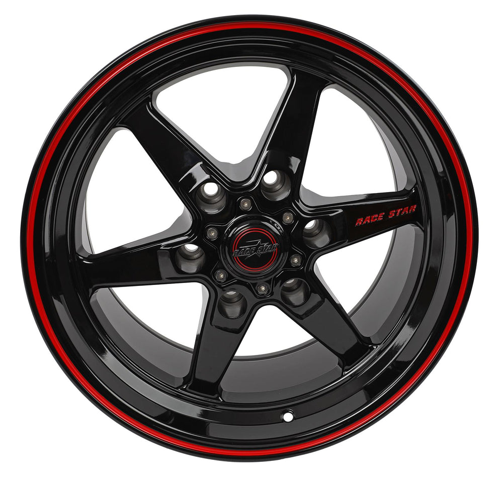 Race Star 93 Truck Star 17x9 6x5.5BC 6.00BS Black/Machined Wheel