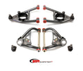 BMR 64-72 A-Body Upper And Lower A-Arm Kit - Black Hammertone