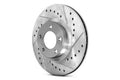 StopTech Select Sport 94-00 Ford Taurus / 94-95 Taurus SHO Slotted and Drilled Left Front Rotor