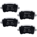 Brembo 13-17 Audi Q5/10-16 S4/2008 S5/10-17 S5/14-17 SQ5 Rear Premium NAO Ceramic OE Equivalent Pad