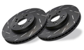 EBC 10-14 Ford Mustang 3.7 USR Slotted Rear Rotors