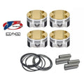 JE Pistons Ultra Series Honda K20A 87.5mm Bore 10.0:1 CR Set of 4 Pistons