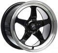 Forgestar D5 Drag 17x10 / 5x115 BP / ET30 / 6.6in BS Gloss Black Wheel