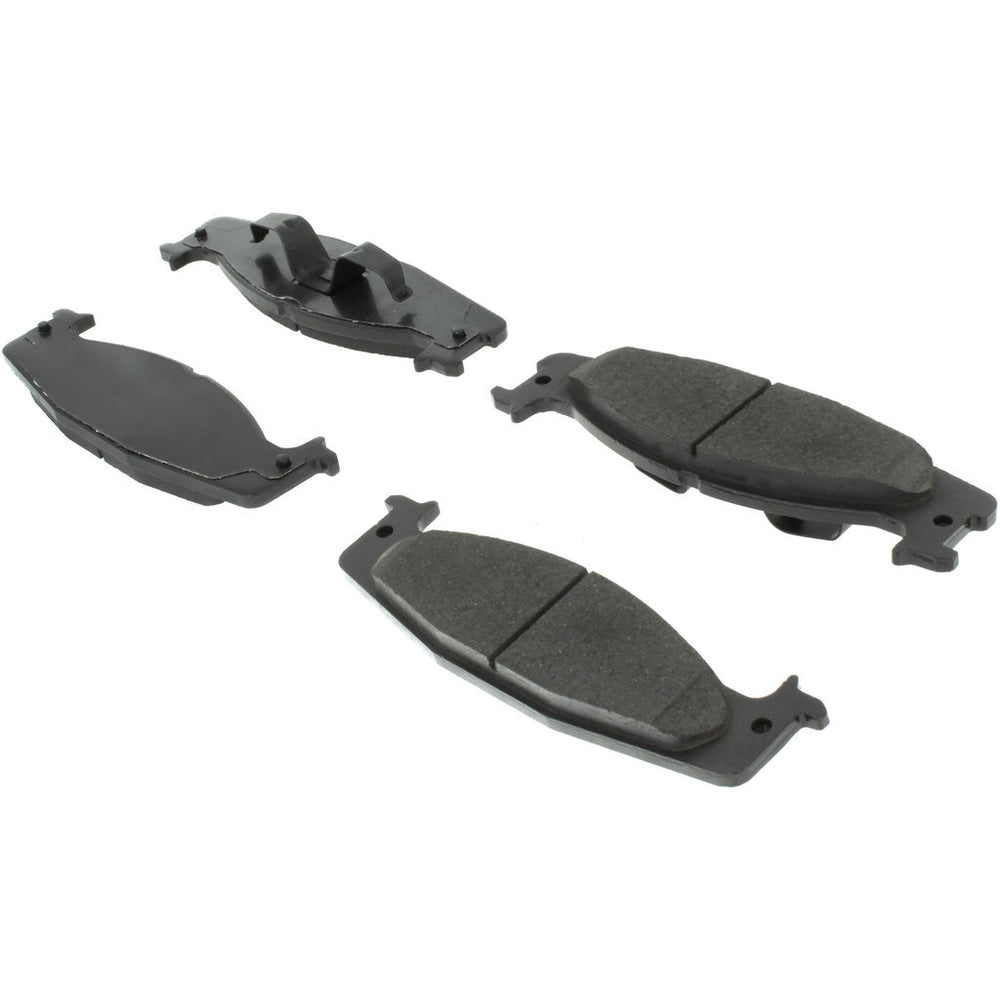 Centric C-TEK Semi-Metallic Brake Pads w/Shims - Front