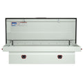 SADDLE BOX STEEL FULL EXTRA WIDE WHITE 15.5 CU FT