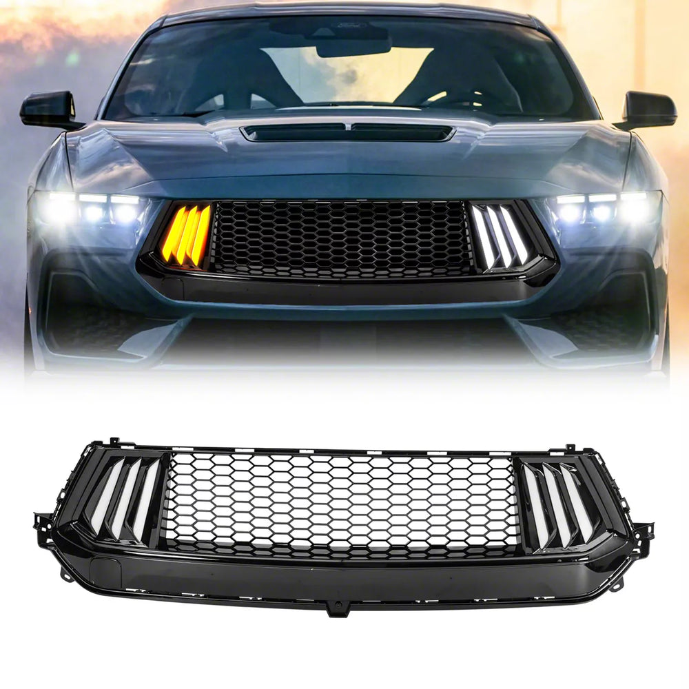 KNIFE STYLE FRONT UPPER GRILLE W/ L