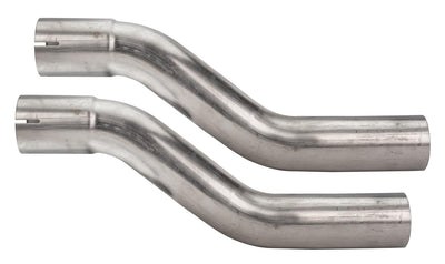 1966-71 Ford Fairlane 2.5 Xpipe Crossmember Back Rear Exit Exhaust Violator Mufflers