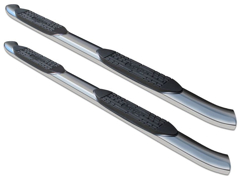 19C RAM 1500 QUAD CAB 5IN OE STYLE CURVED STAINLESS STEEL OVAL STEP BARS
