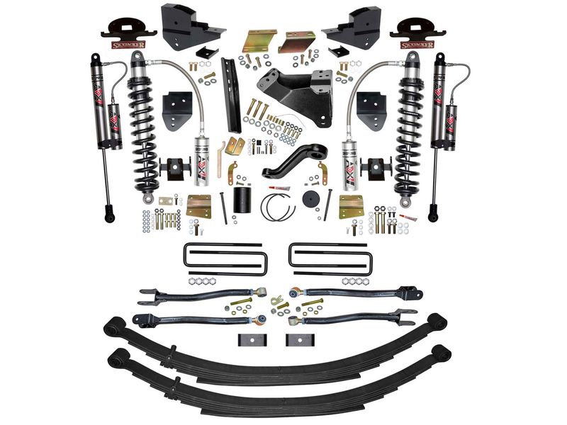 2324 FORD F250/F350 SD 6IN ADX 2.5 COILOVER SUSPENSION LIFT KIT W/ 4LINK CONVERSION