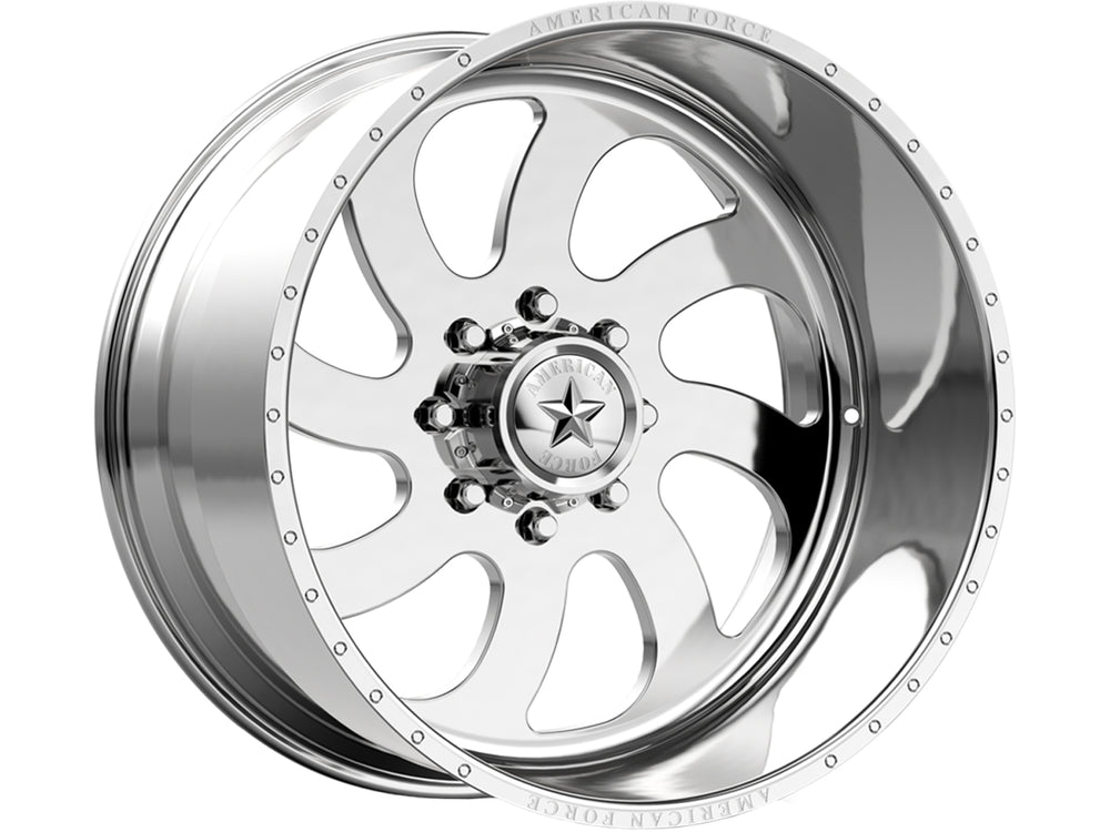 AW76 22X10 8X180 POLISHED -25MM