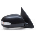 1012 KIA FORTE SEDAN RH HEATED POWER FOLDAWAY OE MIRROR BLACK PTM COVER W/TURN