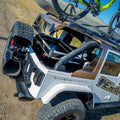 ~(33.4 lbs. 47X13X6)~ JK Rear Utility Cargo Rack - Black