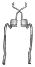 ~(60 lbs. 60X14X14)~ 1975-76 MOPAR A-Body 2.5IN Crossmember Back w/ Hpipe Exhaust System SP