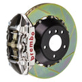 Brembo 06-10 M5/06-10 M6 Rear GTR BBK 4 Piston Billet 380x28 2pc Rotor Slotted Type3- Nickel