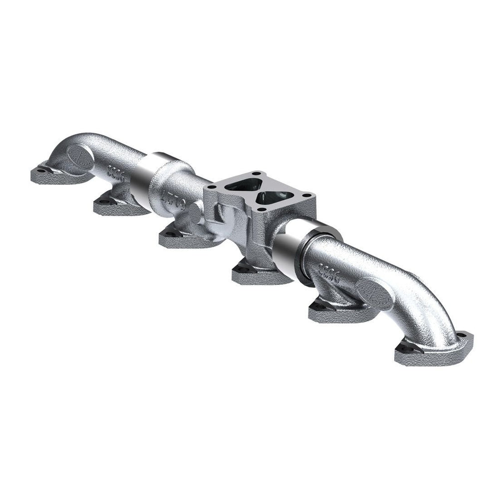 Bully Dog Big Rig Exhaust Manifold Ceramic Coated for Caterpillar Acert (231-6127 OEM Center) C-15 Acert 04- 10