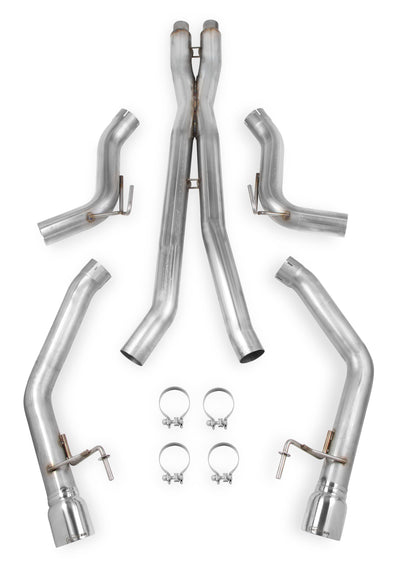 CAT-BACK/X-PIPE KIT W/MUFF 15