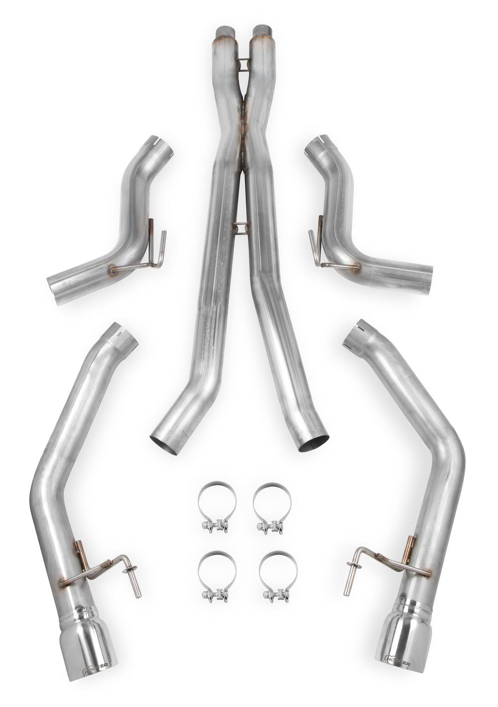 CAT-BACK/X-PIPE KIT W/MUFF 15