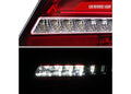 SEDAN W203 LED SEQUENTIAL TAIL LIGHTS CHROME HOUSING RED CLEAR LENS