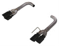 AXLE BACK EXH 18C MUSTANG GT SPLIT R QUAD EXIT 3INQUAD 304 SS BLK COATED TIPS I